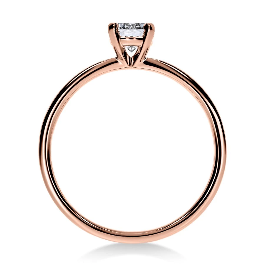 Mon Coeur - Bague de Fiançailles Diamant Rond | LeDiamanti - LeDiamanti