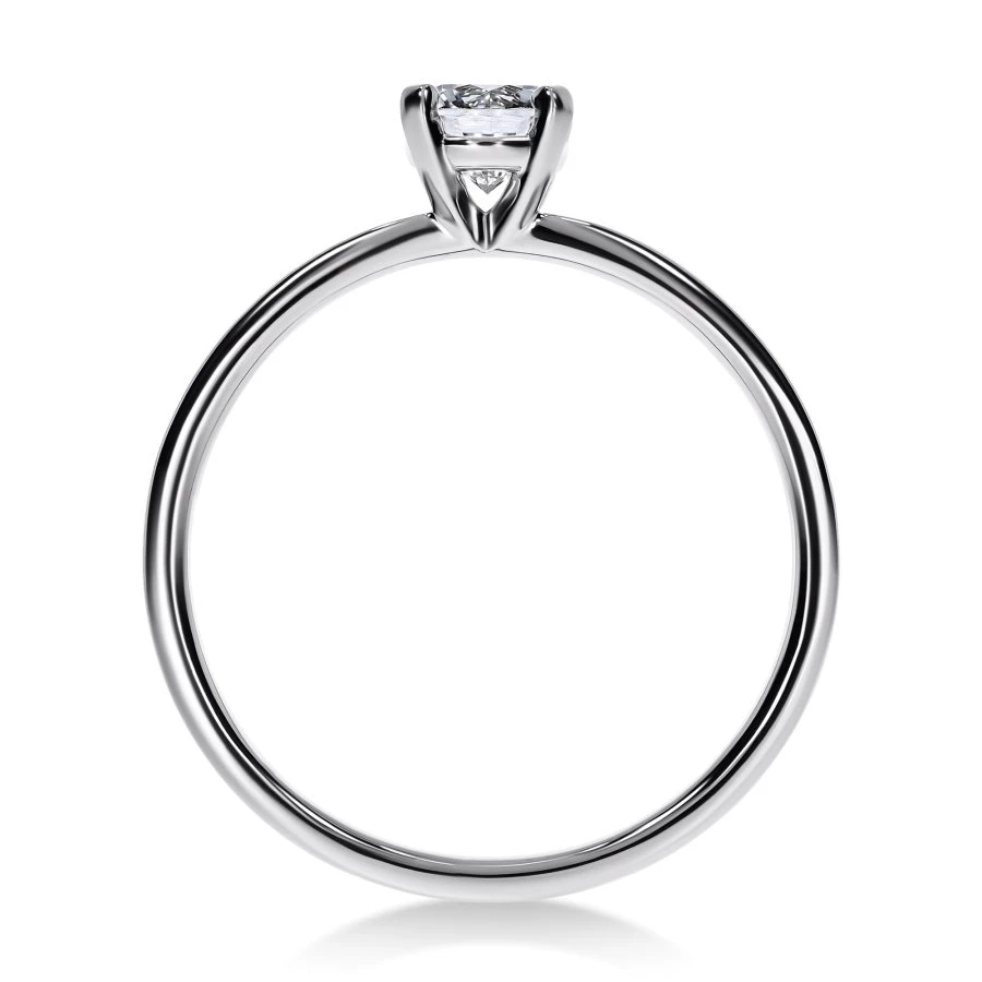 Mon Coeur - Bague de Fiançailles Diamant Rond | LeDiamanti - LeDiamanti