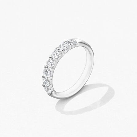 Alliance Délicate 7 Diamants Ronds | LeDiamanti - LeDiamanti