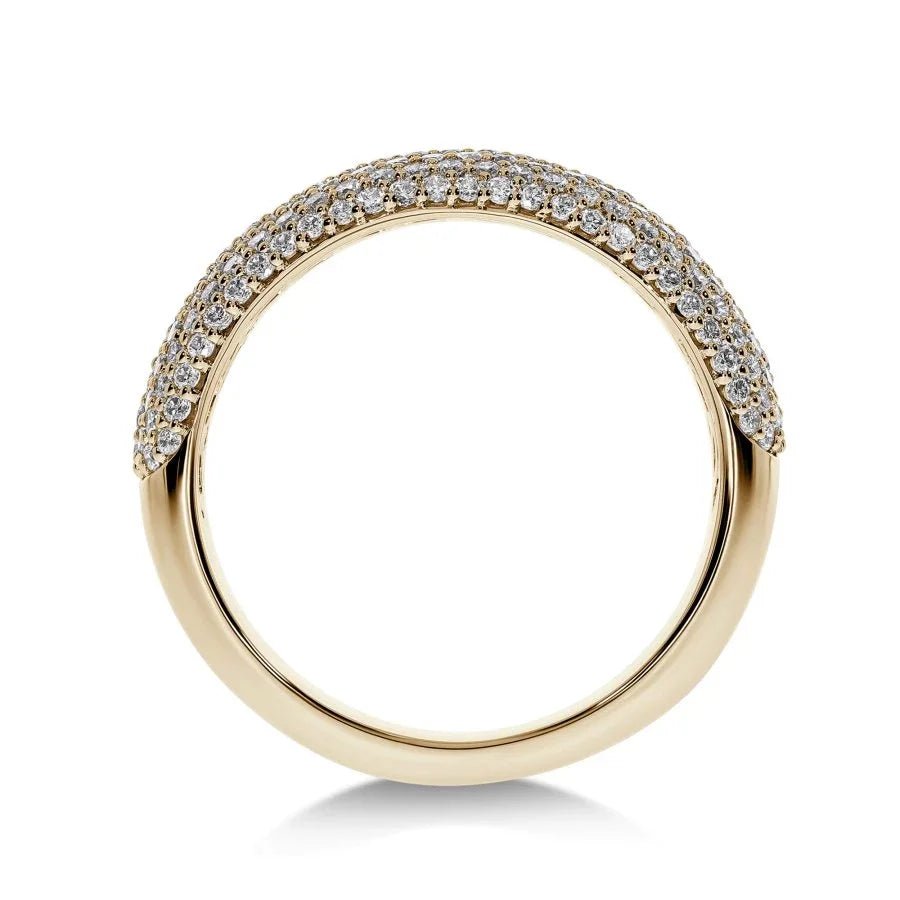 Alliance Diamants Ronds Héritage | LeDiamanti - LeDiamanti