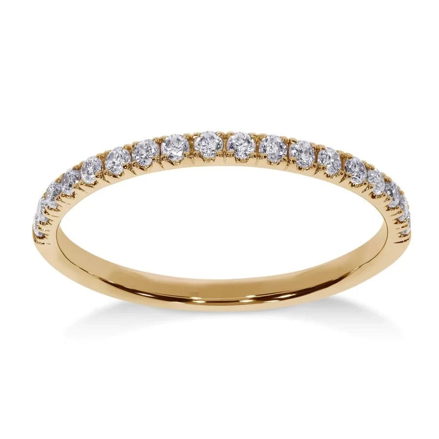 Alliance Diamants Ronds Pavée | LeDiamanti - LeDiamanti