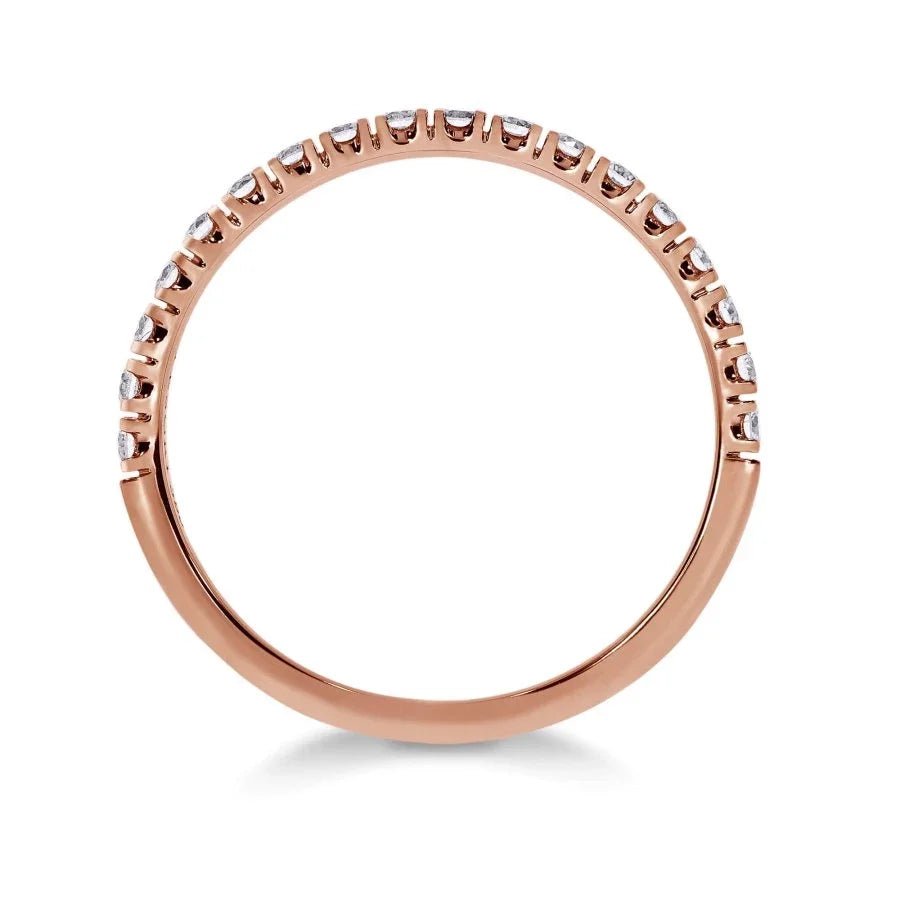 Alliance Diamants Ronds Pavée | LeDiamanti - LeDiamanti