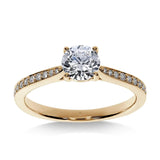 Mon Amour - Bague de Fiançailles Diamant Rond | LeDiamanti - LeDiamanti