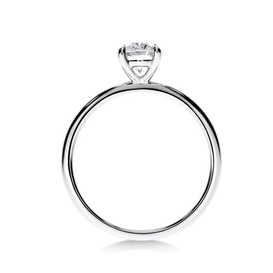 Bague de Fiançailles Diamant Ovale Éclat | LeDiamanti - LeDiamanti
