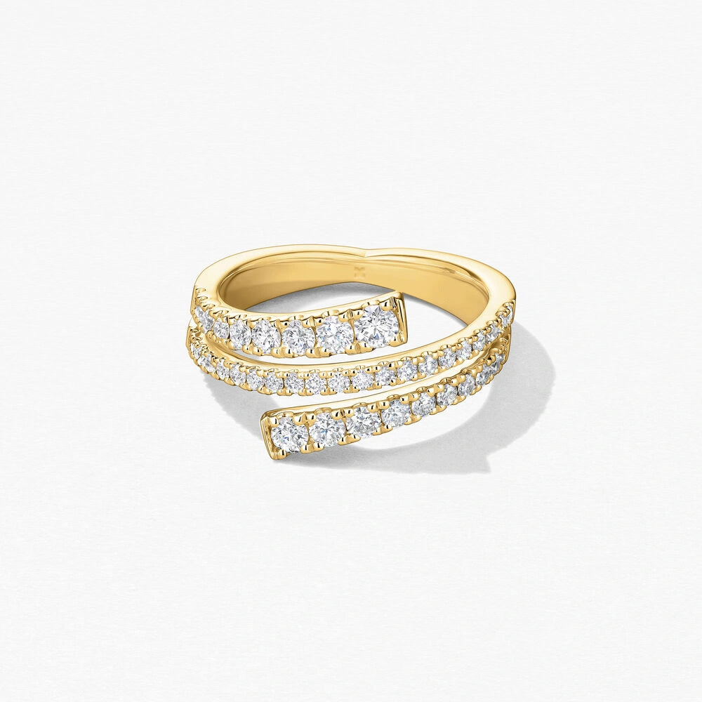Bague en Diamant Navajo Grande – Design unique et audace intemporelle | LeDiamanti - LeDiamanti