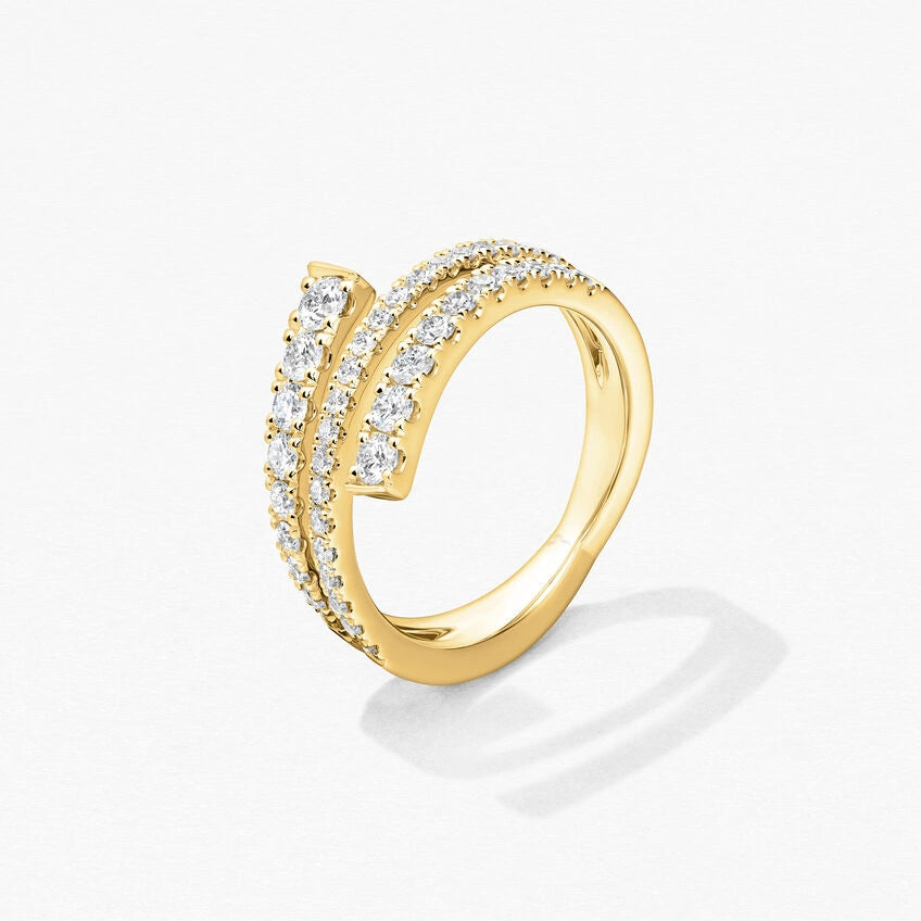 Bague en Diamant Navajo Grande – Design unique et audace intemporelle | LeDiamanti - LeDiamanti