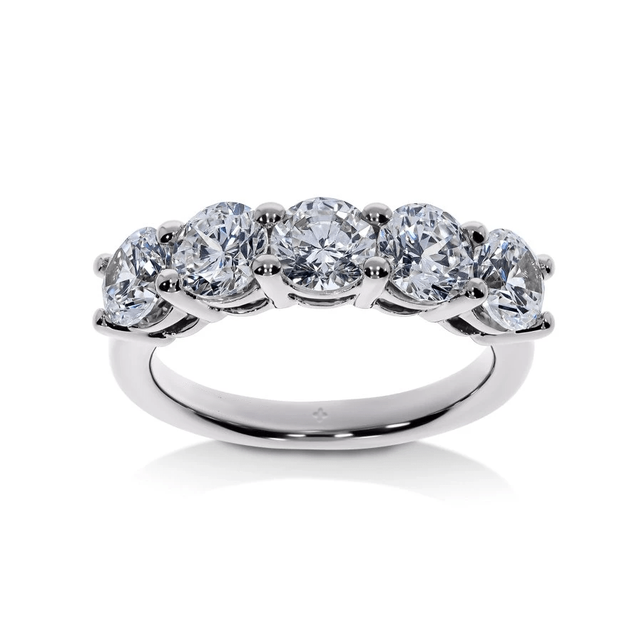 Alliance de mariage en diamants Ange par LeDiamanti