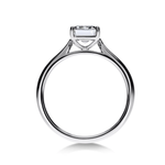 Mon Ange - Bague de Fiançailles Diamant Émeraude | LeDiamanti - LeDiamanti