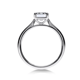 Mon Ange - Bague de Fiançailles Diamant Émeraude | LeDiamanti - LeDiamanti