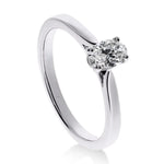 Mon Ange - Bague de Fiançailles Diamant Ovale | LeDiamanti - LeDiamanti