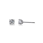 Boucles d'Oreilles Diamant Rond | LeDiamanti - LeDiamanti