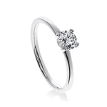 Mon Coeur - Bague de Fiançailles Diamant Rond | LeDiamanti - LeDiamanti
