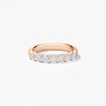 Alliance 7 Diamants Ronds Passion | LeDiamanti - LeDiamanti