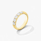 Alliance Délicate 5 Diamants Ronds | LeDiamanti - LeDiamanti