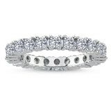 Alliance Diamants Ronds Tour Complet Moderne Ange | LeDiamanti - LeDiamanti