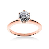 Bague de Fiançailles Diamant 6 Griffes Union | LeDiamanti - LeDiamanti