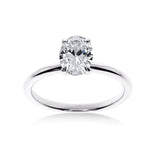 Love - Bague de Fiançailles Diamant Ovale | LeDiamanti - LeDiamanti