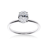 Love - Bague de Fiançailles Diamant Ovale | LeDiamanti - LeDiamanti