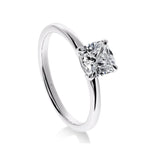 Love - Bague de Fiançailles Diamant Coussin | LeDiamanti - LeDiamanti