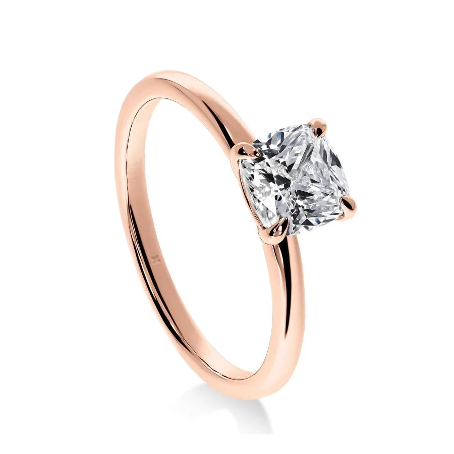 Love - Bague de Fiançailles Diamant Coussin | LeDiamanti - LeDiamanti