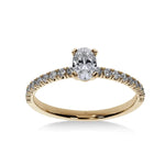 Ma Promise - Bague de Fiançailles Diamant Ovale | LeDiamanti - LeDiamanti