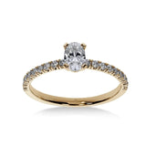 Ma Promise - Bague de Fiançailles Diamant Ovale | LeDiamanti - LeDiamanti