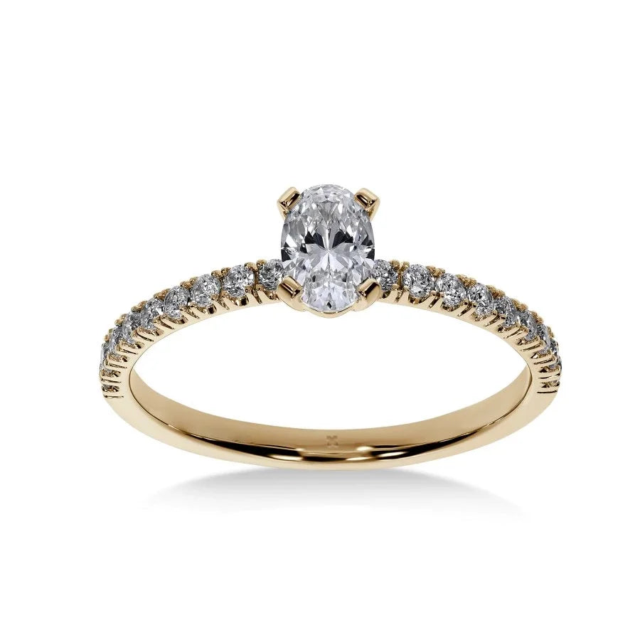 Ma Promise - Bague de Fiançailles Diamant Ovale | LeDiamanti - LeDiamanti