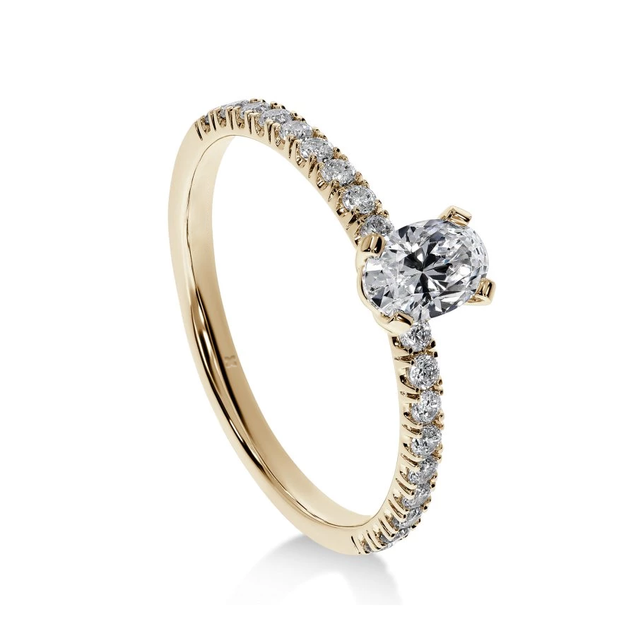 Ma Promise - Bague de Fiançailles Diamant Ovale | LeDiamanti - LeDiamanti