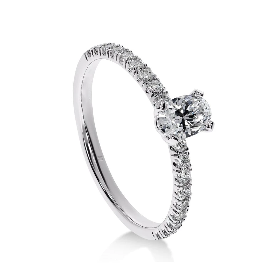 Ma Promise - Bague de Fiançailles Diamant Ovale | LeDiamanti - LeDiamanti