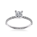 Ma Promise - Bague de Fiançailles Diamant Princesse | LeDiamanti - LeDiamanti