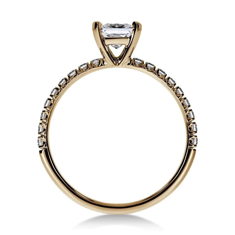 Ma Promise - Bague de Fiançailles Diamant Princesse | LeDiamanti - LeDiamanti