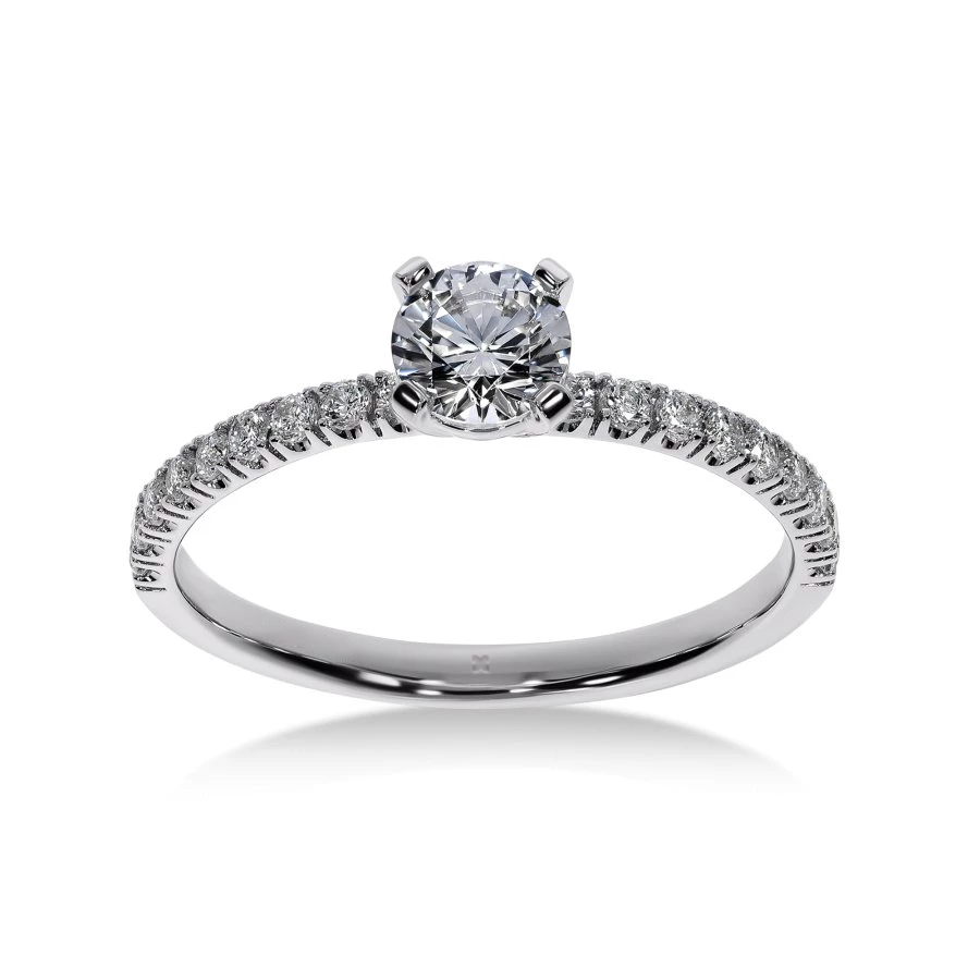 Ma Promise - Bague de Fiançailles Diamant Rond | LeDiamanti - LeDiamanti