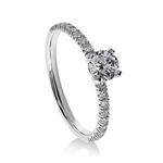 Ma Promise - Bague de Fiançailles Diamant Rond | LeDiamanti - LeDiamanti