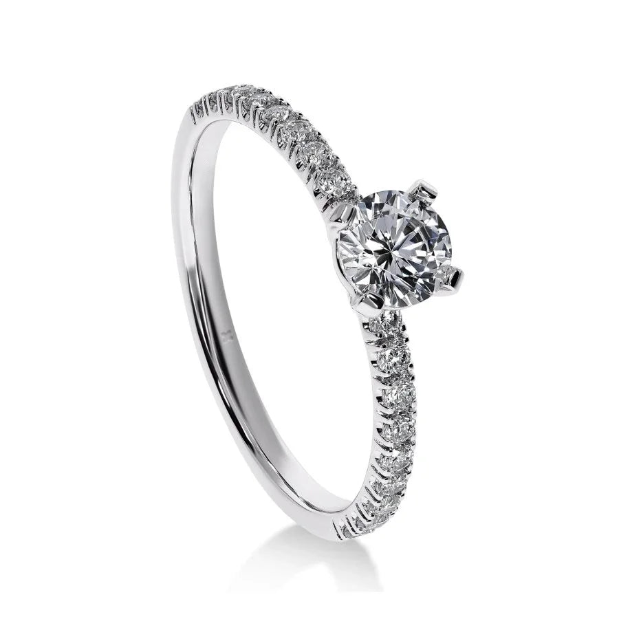 Ma Promise - Bague de Fiançailles Diamant Rond | LeDiamanti - LeDiamanti