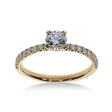 Ma Promise - Bague de Fiançailles Diamant Rond | LeDiamanti - LeDiamanti