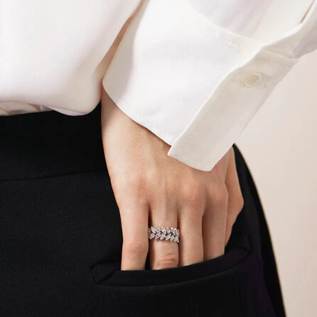 Bague en Diamant Parisienne – Élégance intemporelle en or | LeDiamanti - LeDiamanti