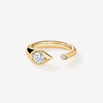 Bague en Diamant Maasai – Design épuré en or | LeDiamanti - LeDiamanti