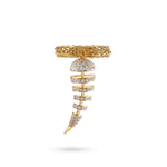 Bague London Grande – Audace et raffinement en or | LeDiamanti - LeDiamanti