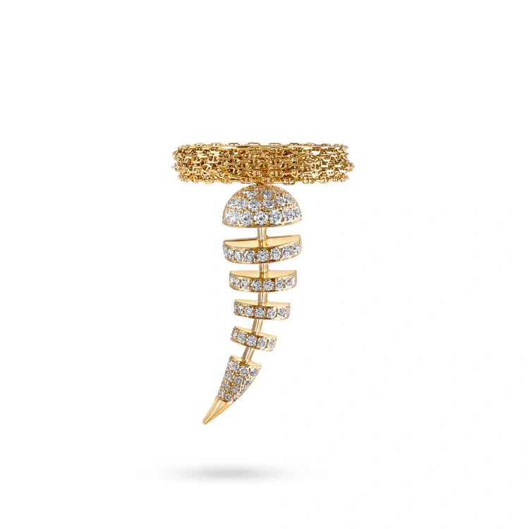 Bague London Grande – Audace et raffinement en or | LeDiamanti - LeDiamanti