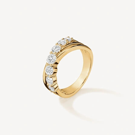 Bague en Diamant Montmartre – Élégance parisienne en or | LeDiamanti - LeDiamanti