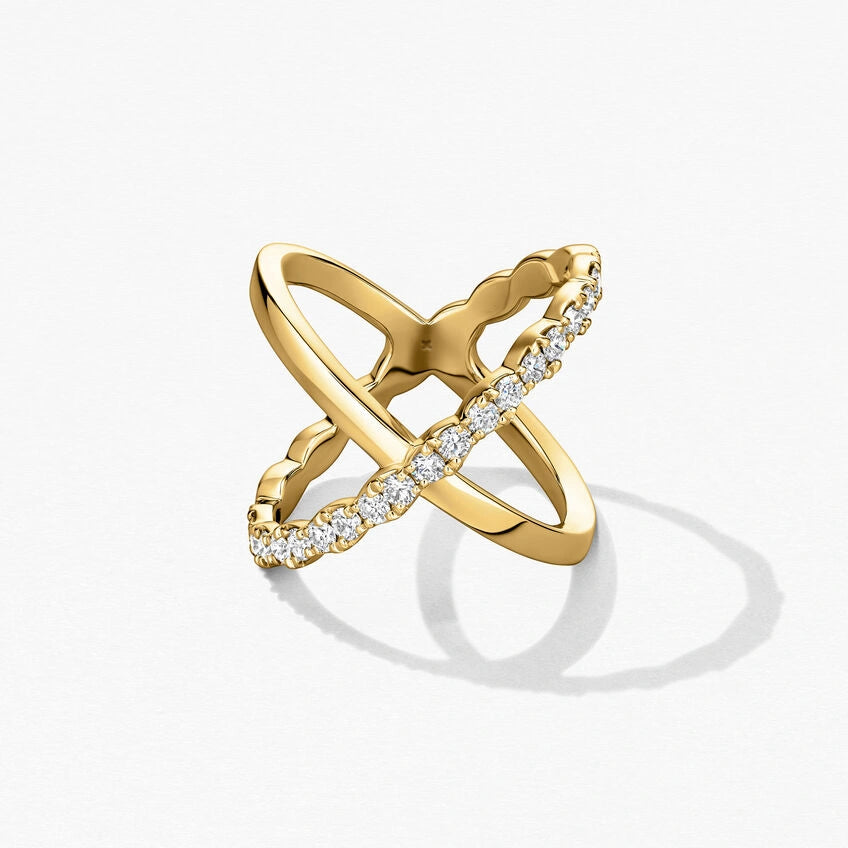 Bague en Diamant Yakota – Audace et raffinement en or | LeDiamanti - LeDiamanti