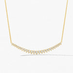 Pendentif en diamant sur chaîne d'or jaune, collier Saint Germain Grand pour un look chic.