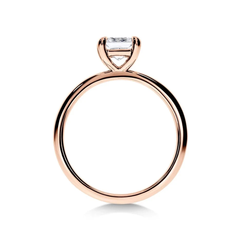 Bague de Fiançailles Diamant Princesse Éclat | LeDiamanti - LeDiamanti